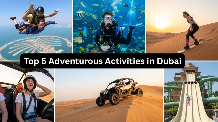 Top 5 Adventurous Activities in Dubai