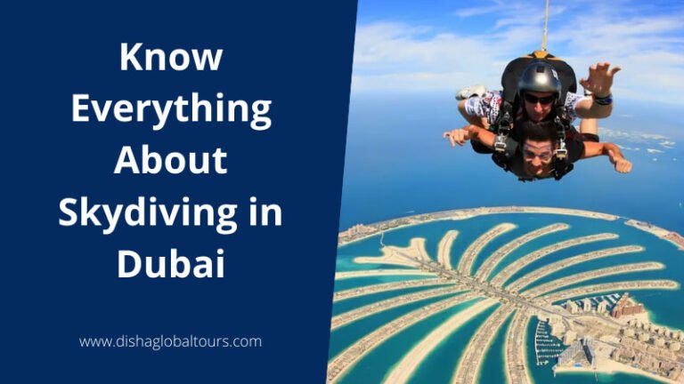 Skydiving in Dubai