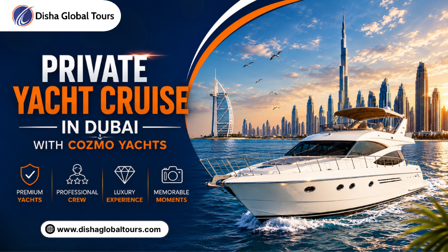 Private Yacht Cruise in Dubai with Cozmo Yachts