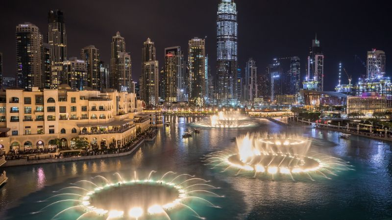 Dubai Fountain Display