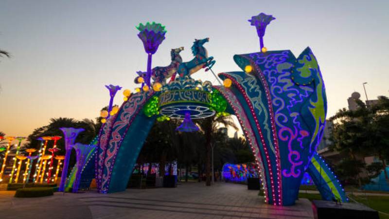 Dubai Garden Glow