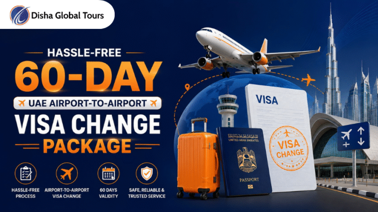 Hassle-Free 60-Day UAE Airport-to-Airport Visa Change Package