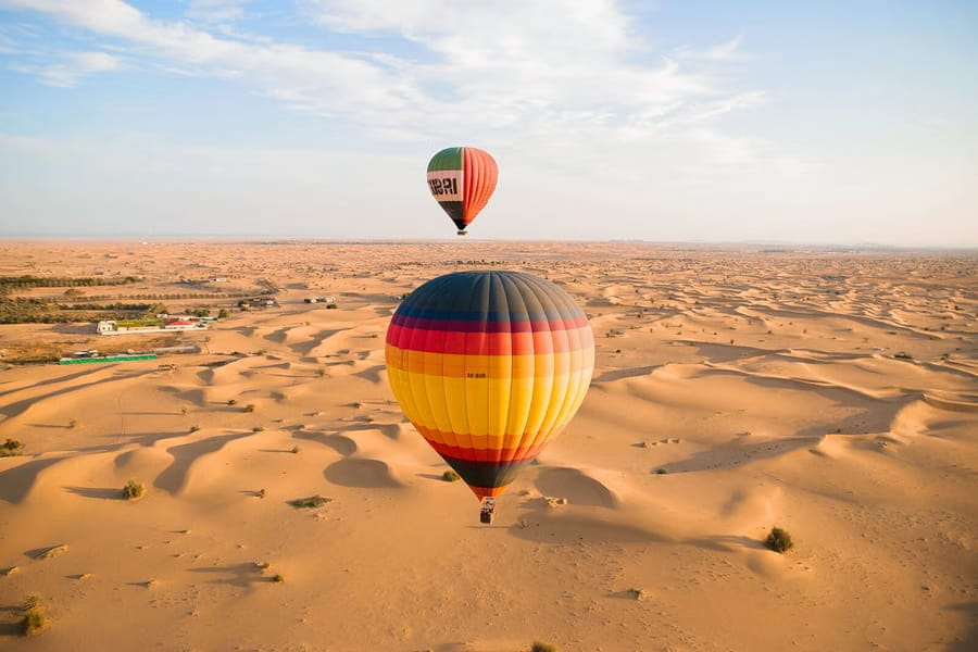 Hot Air Balloon Ride in Dubai, UAE