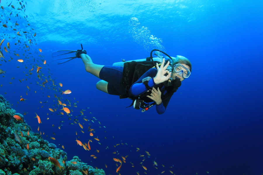 Scuba Diving in Dubai, UAE