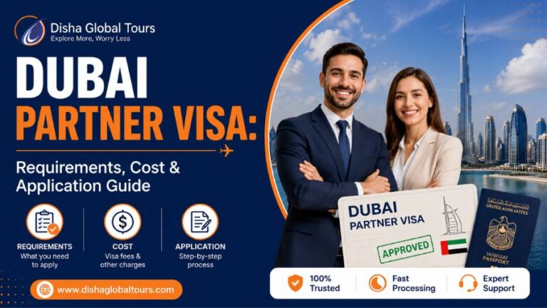 Dubai Partner Visa: Requirements, Cost & Application Guide
