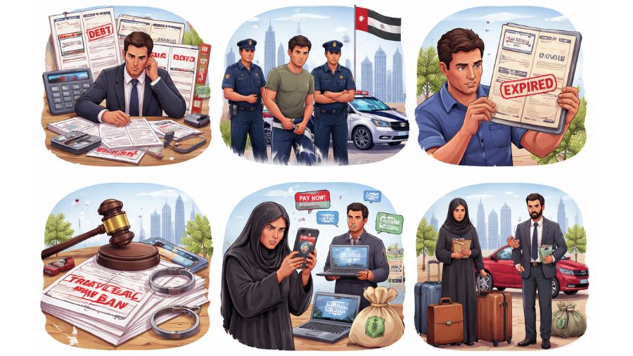 What Are the Common Reasons for UAE Travel Bans?