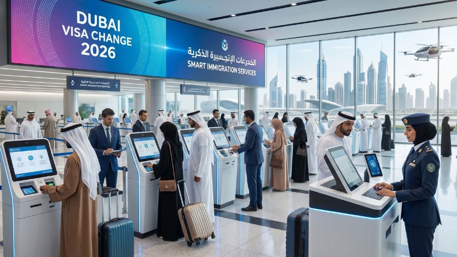 Dubai Visa Change