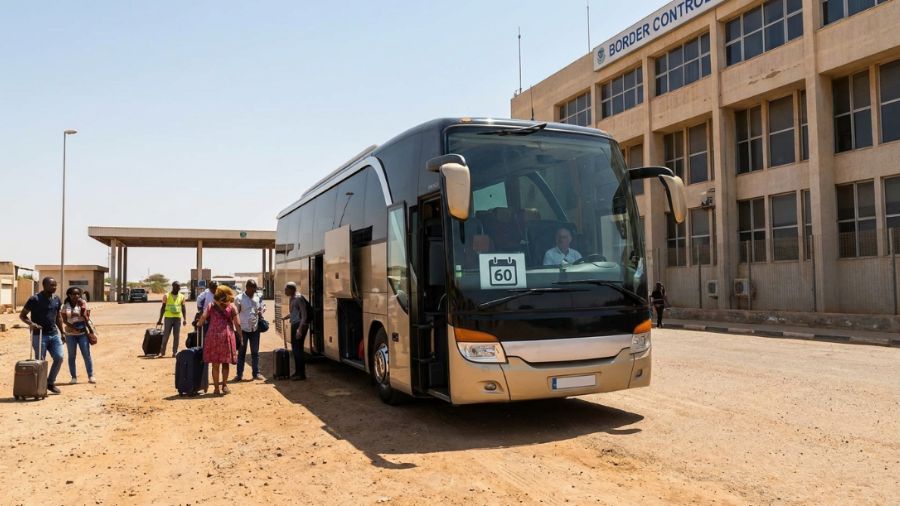 60 Days Visa Change By Bus