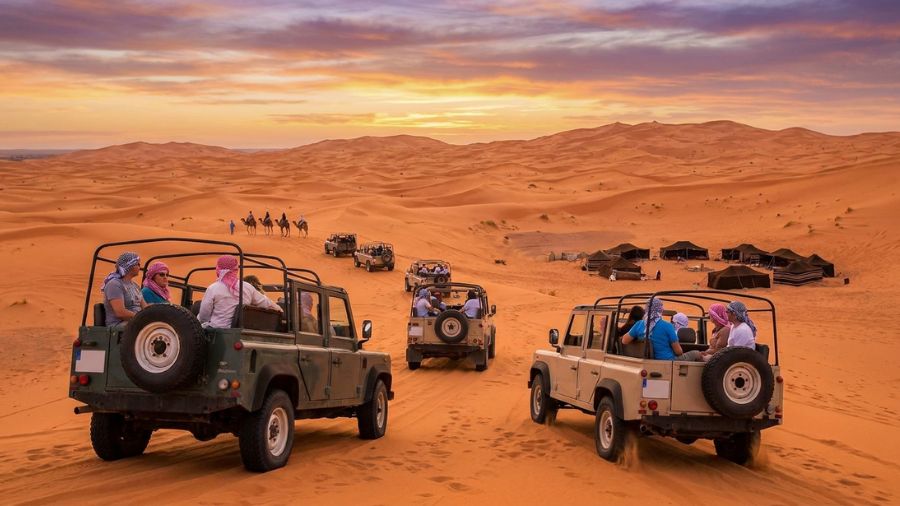 Desert Safari - best places to visit in Dubai