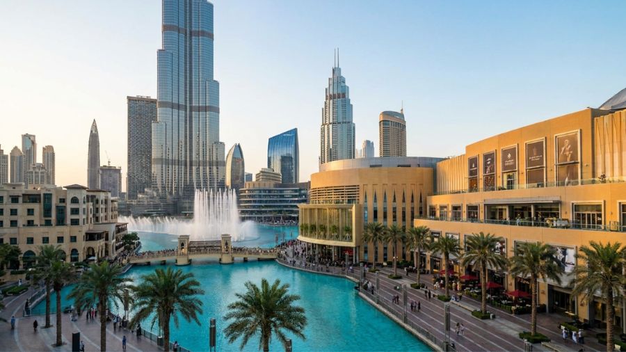 Dubai Mall - world’s largest shopping centers