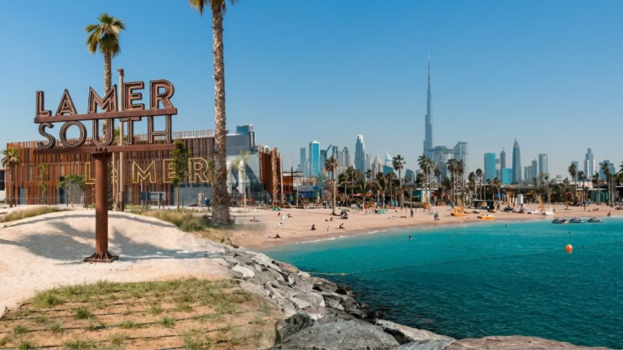 La Mer Beach in Dubai