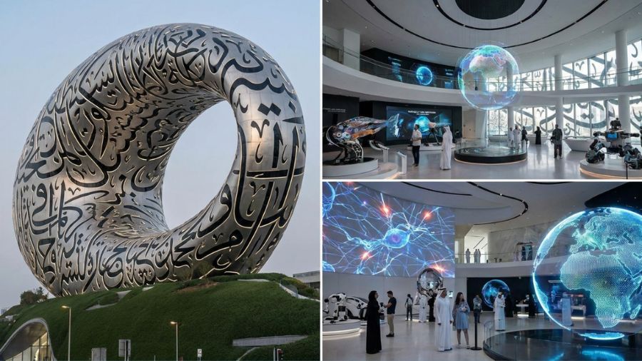 Museum of the Future - modern and unique building in Dubai