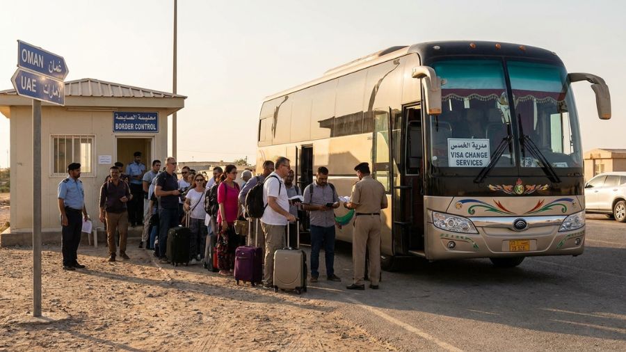 Visa Change By Bus