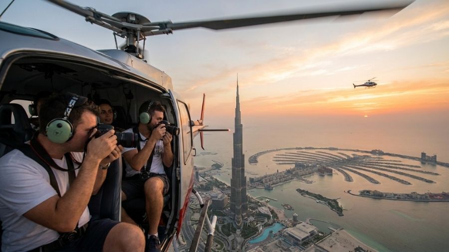 Average Cost of Helicopter Rides in Dubai