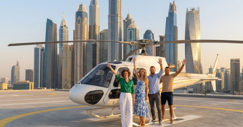 Book Helicopter Ride in Dubai with Disha Global