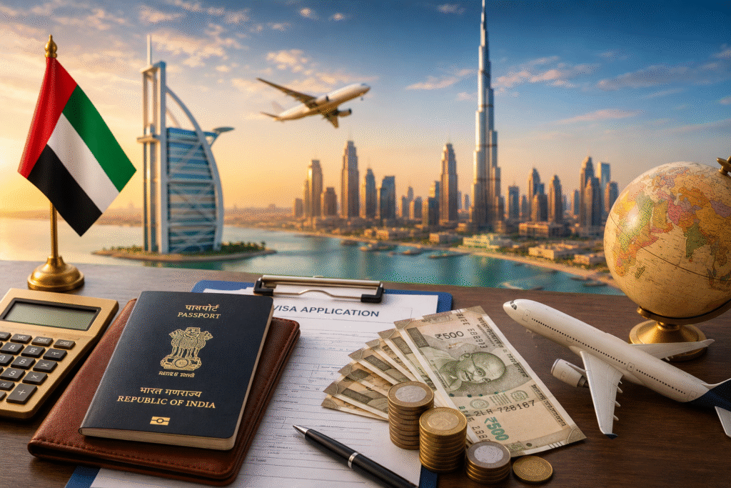 Dubai Visit Visa Fees From India (2026)