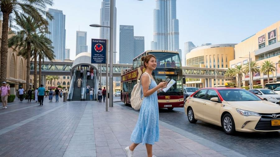 Getting Around Downtown Dubai