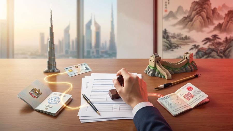 What is The Eligibility To Apply For A China Visa From Dubai