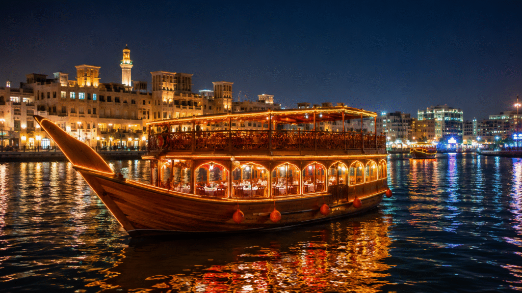Dubai creek Dhow Cruise