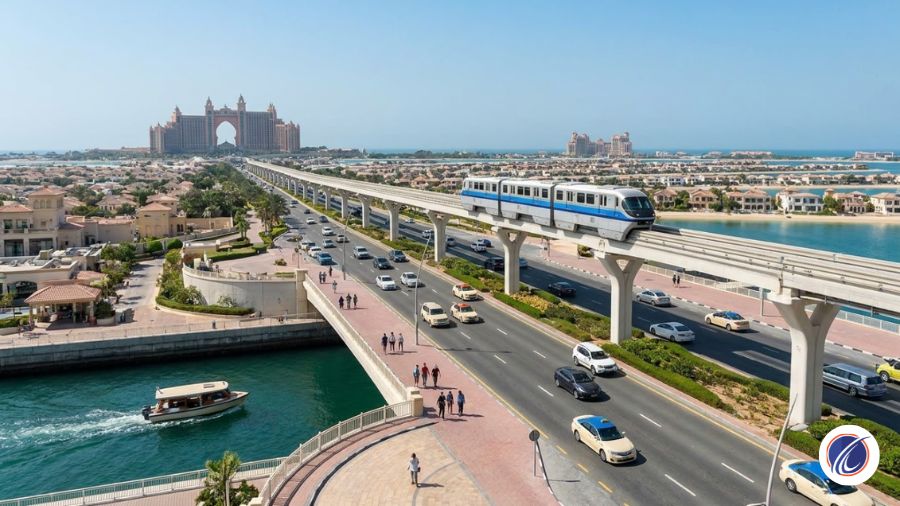 Getting Around in the Palm Jumeirah