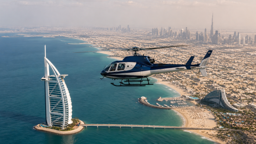 Helicopter Ride in Dubai