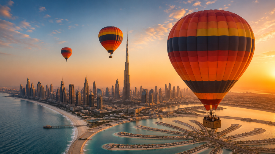 Hot Air Ballooning in Dubai