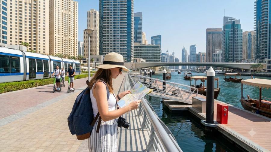 How to Get Around Dubai Marina & JBR