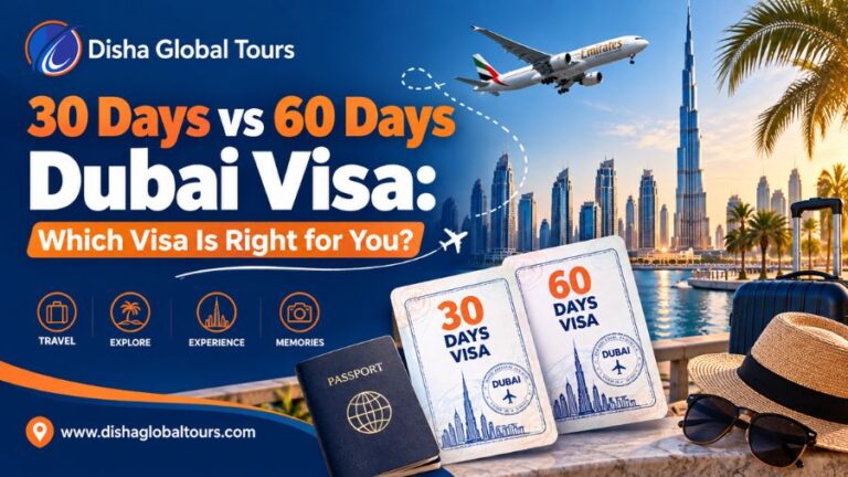 30 Days vs 60 Days Dubai Visa Which Visa Is Right for You
