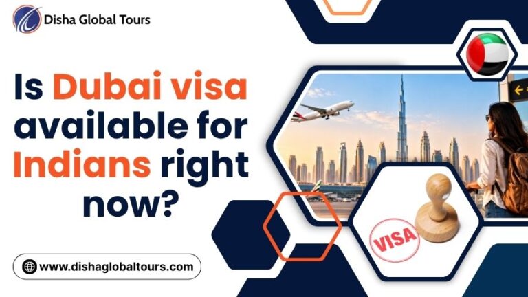 Is Dubai visa available for Indians right now