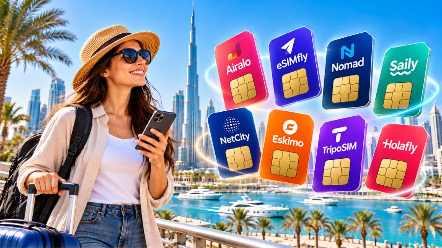 Best eSIMs for Dubai Travel