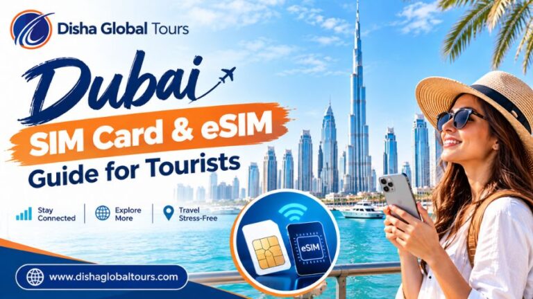 Dubai SIM Card and eSIM for Tourists